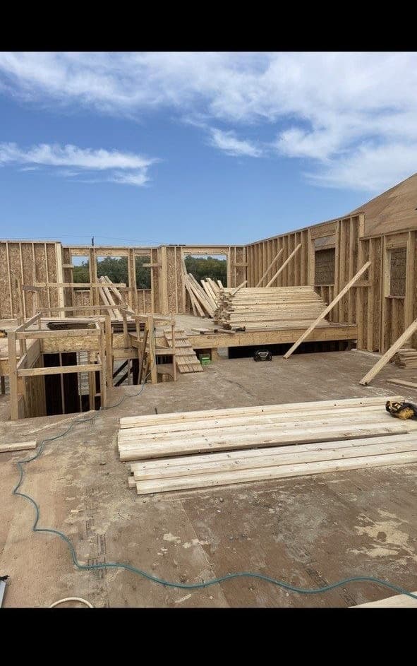 Framing work by Dammad Construction